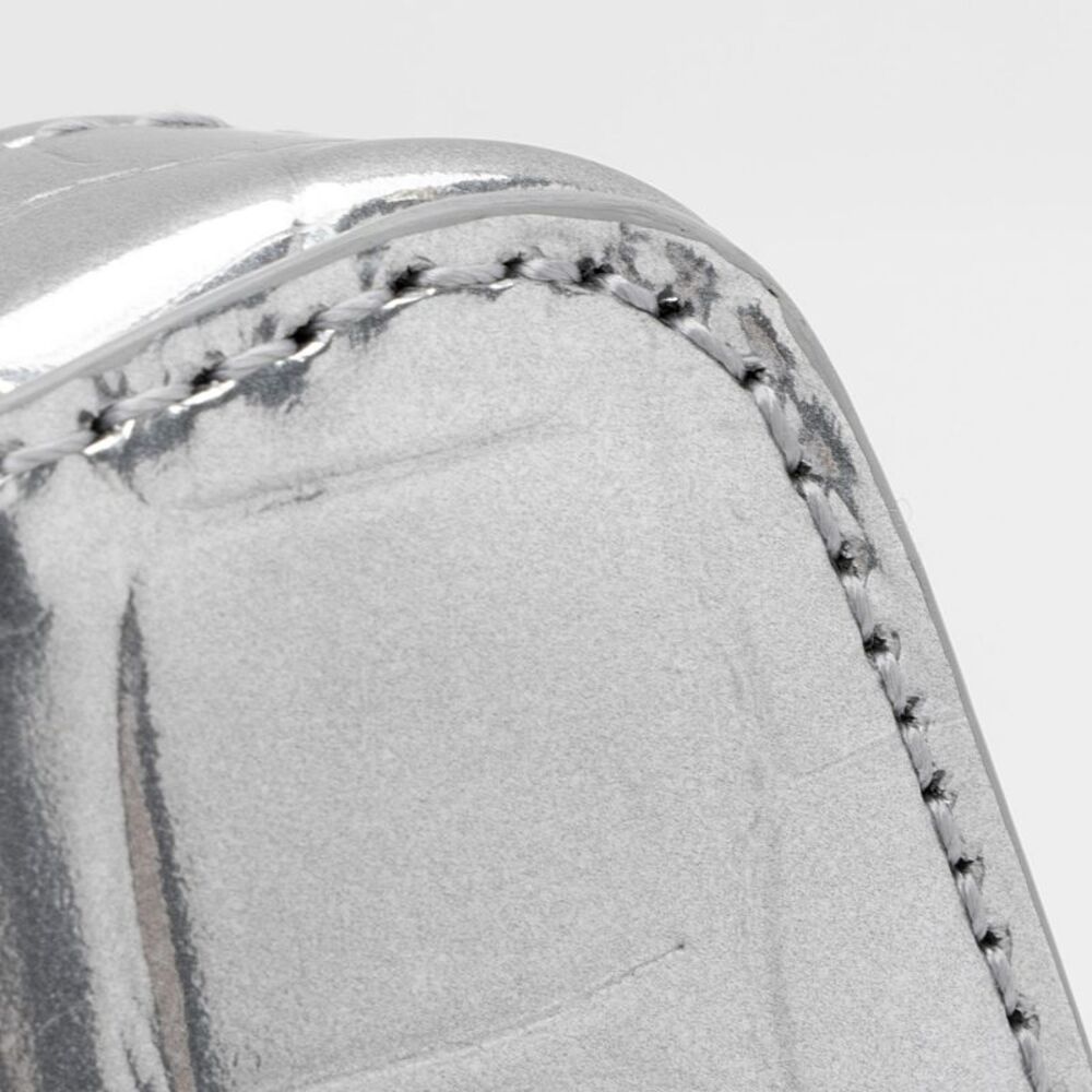 Balenciaga Metallic Croc Embossed Ville Mini Top Handle - Picture 11 of 15